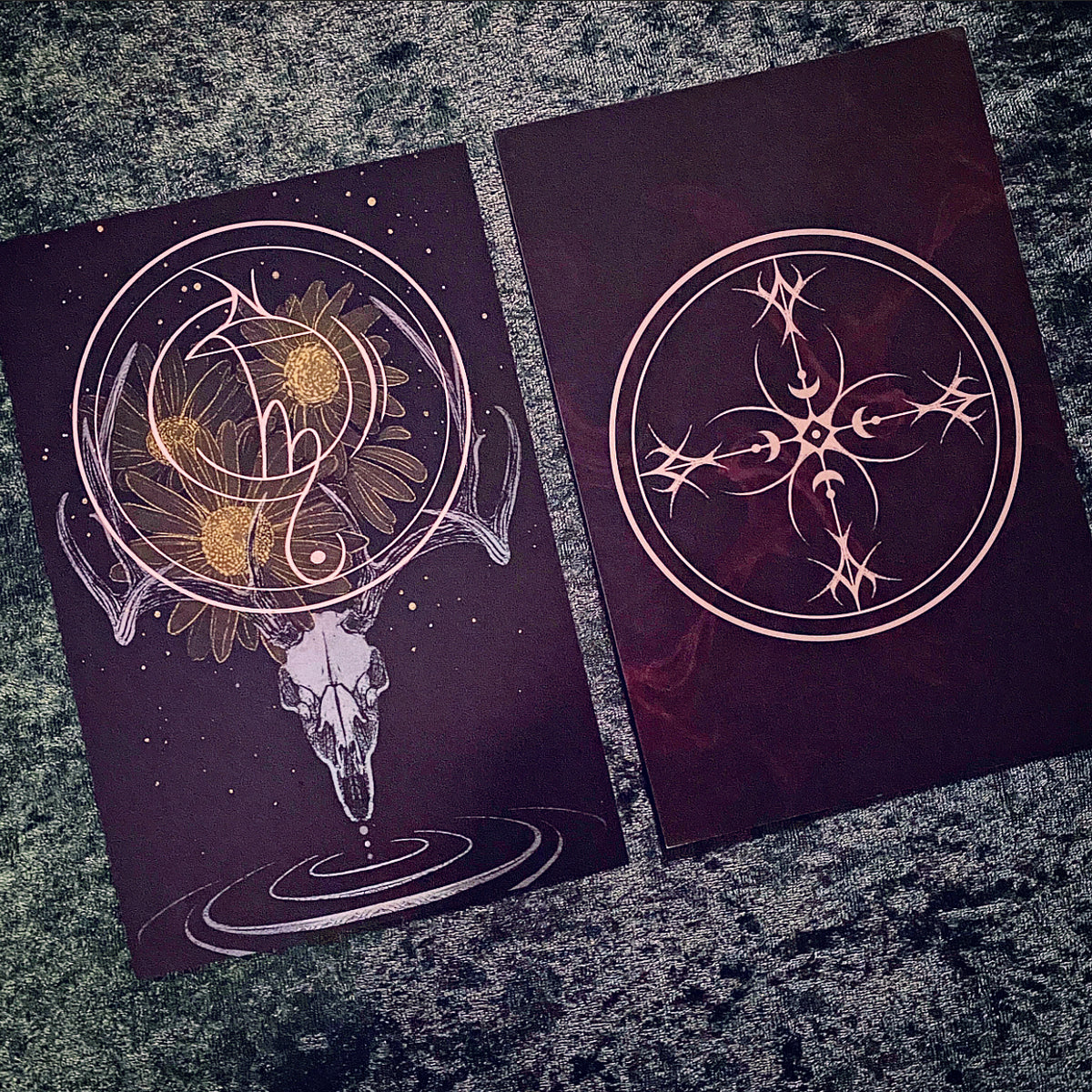 Altar cards - The Nameless One Art Prints – Xia Hunt