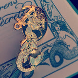 The Hanged One Mermaid enamel pin