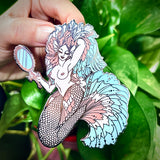 Enamel Pin - Venus Celestial Mermaid