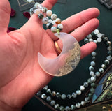 Moss Moon Mala
