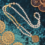 The Golden Flower Mala