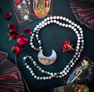 Moss Moon Mala