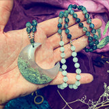 Moss Moon Mala