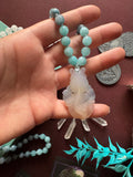 Blue Koi Mala