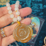 The Golden Flower Mala