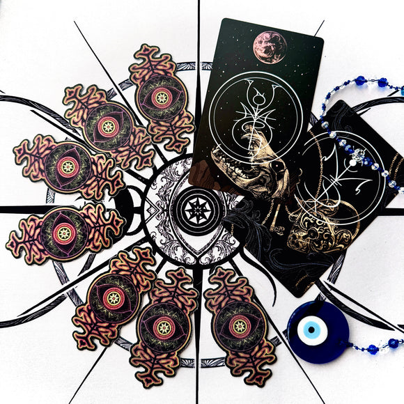 **NEW** Sticker - Protection Sigil (“Xian Evil Eye”)