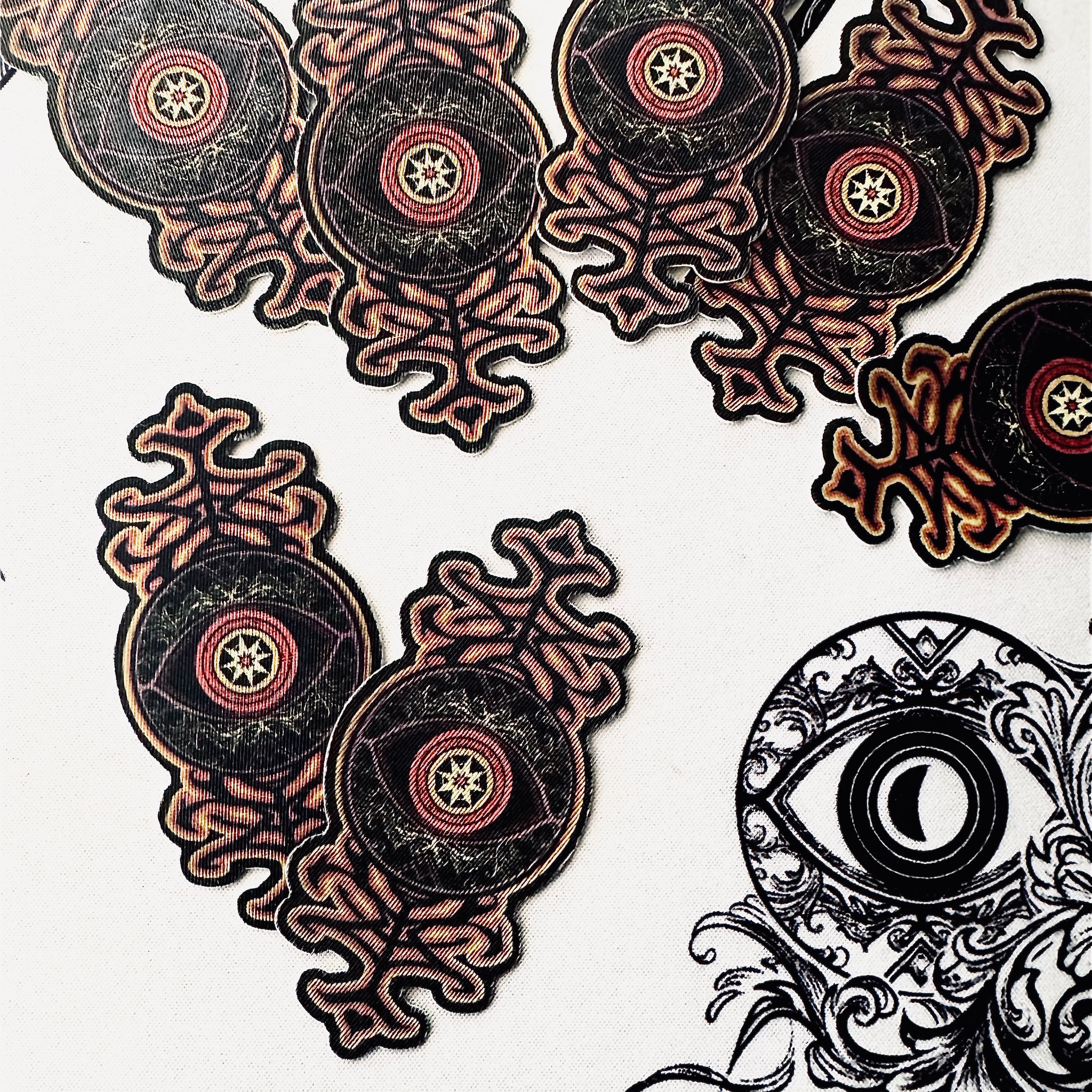 NEW** Sticker - Protection Sigil (“Xian Evil Eye”) – Xia Hunt