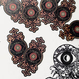 **NEW** Sticker - Protection Sigil (“Xian Evil Eye”)