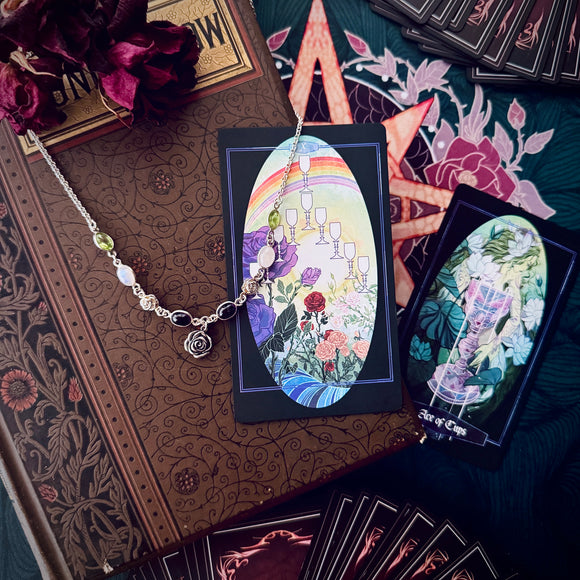 The Moonlit Rose (necklace)