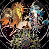 Enamel Charm - Divination Spinner