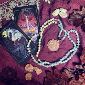 Pastel Moon Mala