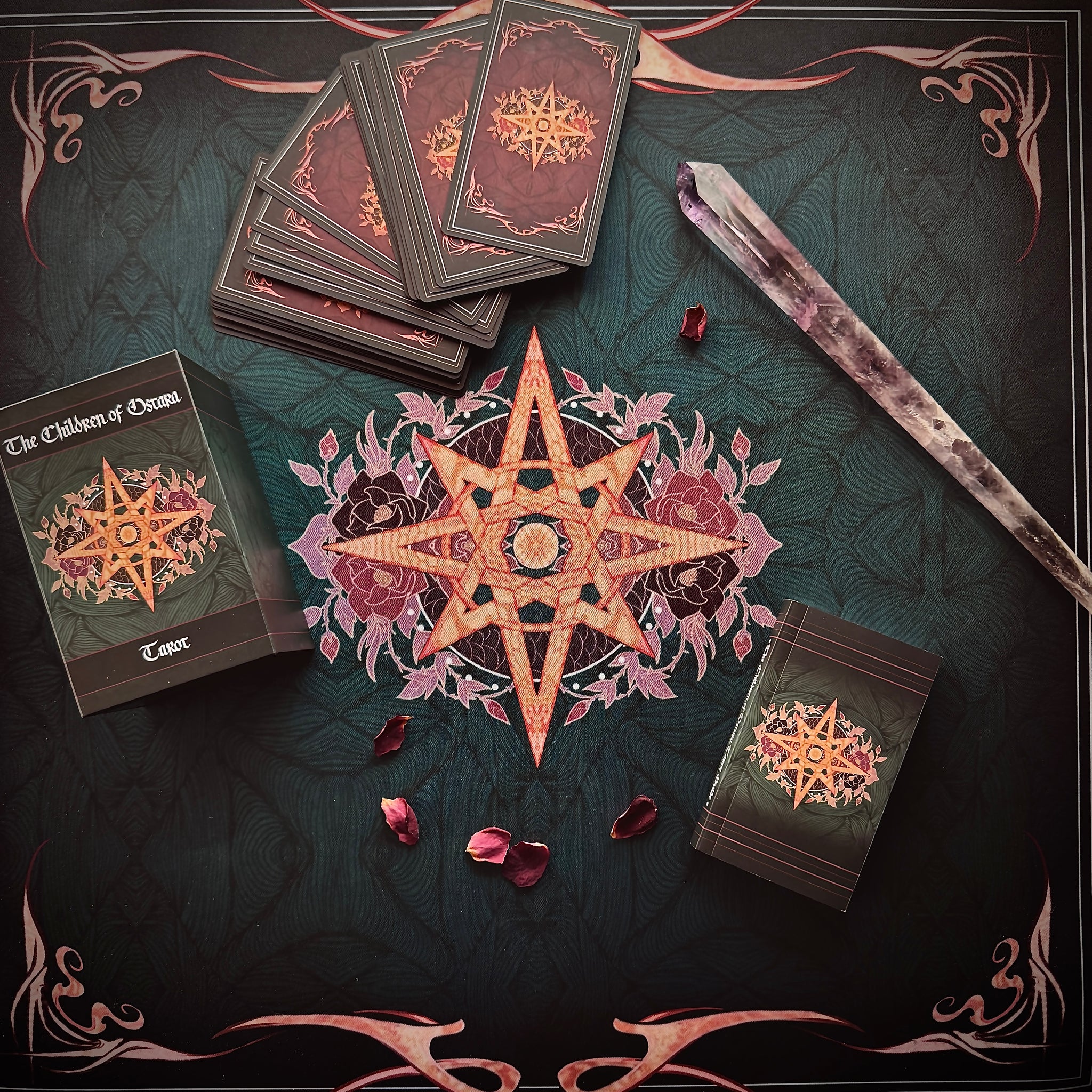 Children of Ostara Tarot Deck & Book Set – Black Edition – Xia Hunt