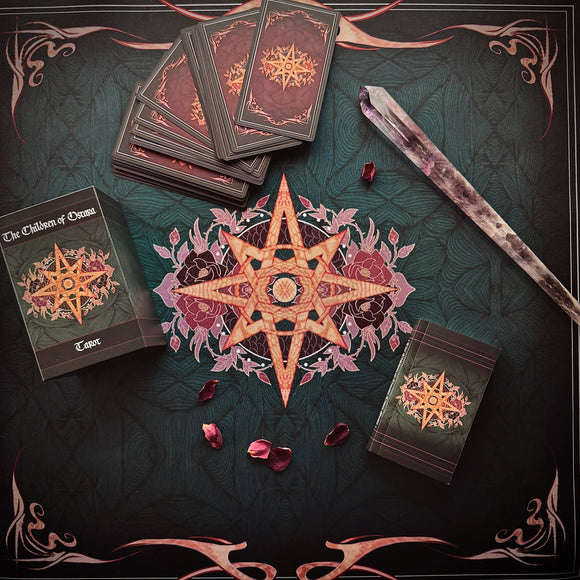 The Children of Ostara Divination Mat (Medium: 22”X22”)