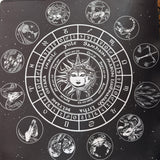 Radiant Astrology Divination Mat & Decan Wheel (Medium: 22”x22”)