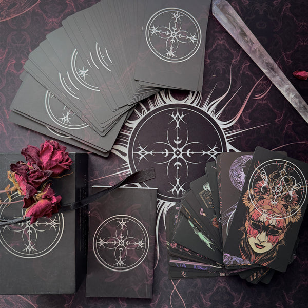 Divination Mat – The Nameless One Tarot (Large 30