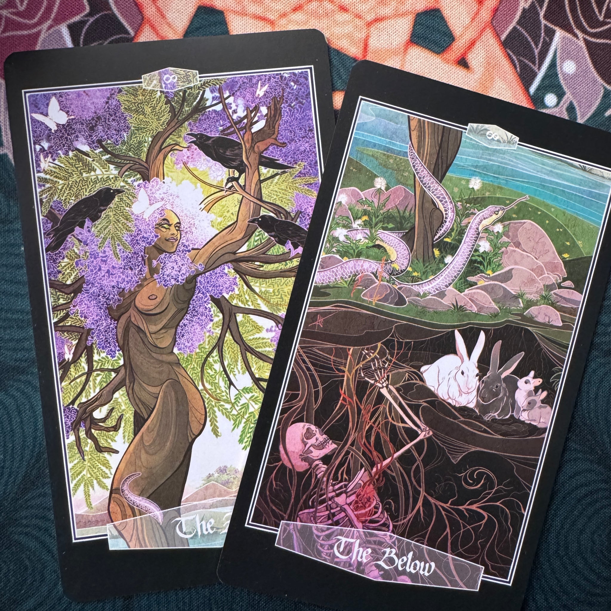 NEW** Children of Ostara tarot card deck & book set- LIMITED GOLD