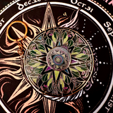 Enamel Charm - Divination Spinner