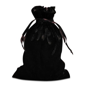Velvet travel pouch for tarot deck - Black or Wine
