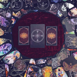 Tarot Bundle with Companion Grimoire: The Children of Litha and The Nameless One tarot deck set with The Nameless One Companion Grimoire