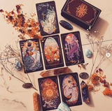 Children of Litha tarot card deck & book set- BLACK EDITION