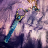 Blue Sky Shadow - Kyanite Talisman Necklaces