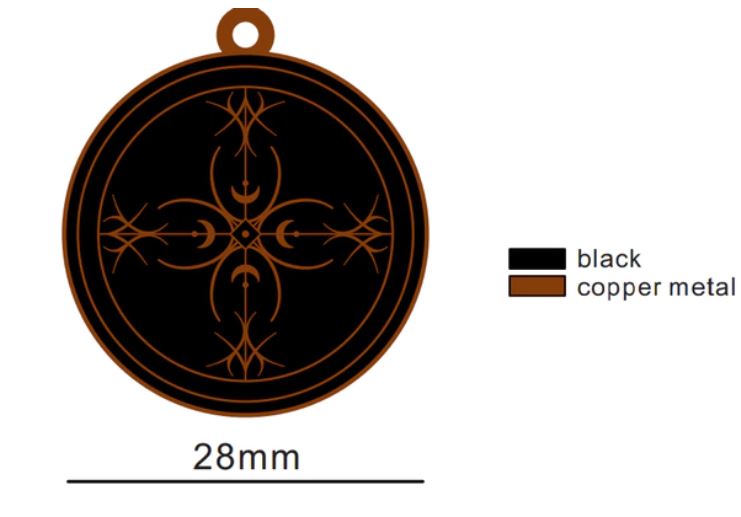 Sigil Pendant - The Nameless One – Xia Hunt