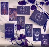 Tarot Bundle with Companion Grimoire: The Children of Litha and The Nameless One tarot deck set with The Nameless One Companion Grimoire