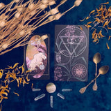 Tarot Bundle with Companion Grimoire: The Children of Litha and The Nameless One tarot deck set with The Nameless One Companion Grimoire