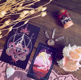 Tarot Bundle with Companion Grimoire: The Children of Litha and The Nameless One tarot deck set with The Nameless One Companion Grimoire