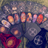 Tarot Bundle: The Children of Litha and The Nameless One tarot deck set by indie tarot card artist Xia Hunt