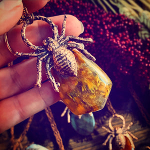 Jeepers Creepers Electroformed Bug Necklaces
