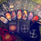 Tarot Bundle: The Children of Litha and The Nameless One tarot deck set by indie tarot card artist Xia Hunt